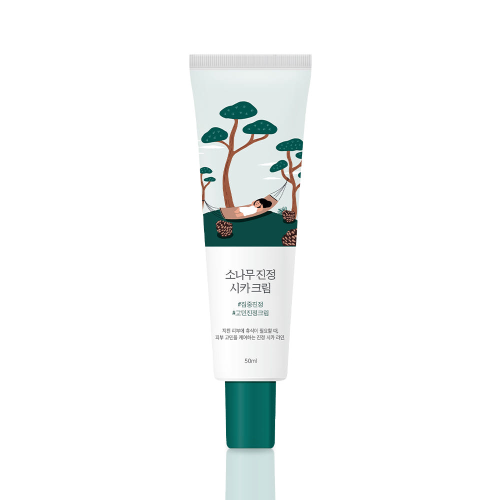 Round Lab Pine Calming Cica Cream Soothing & Barrier Repair Moisturizing Cream 50ml
