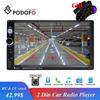 Podofo Universal 2 Din Car Multimedia Player Autoradio 2din Autoradio 7" Touchscreen Video MP5 - Type 7023B Radio Only