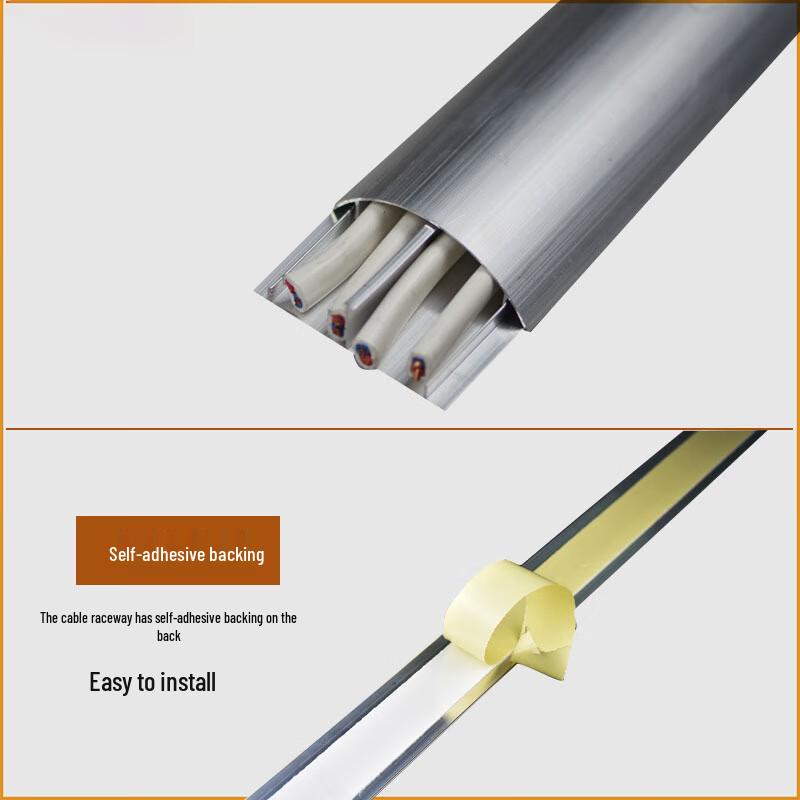 Zheng Qixing Aluminum Alloy Curved Cable Raceway with Adhesive