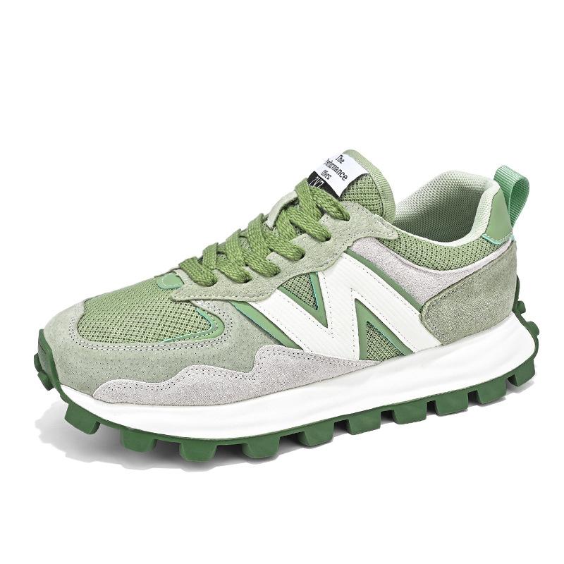 Herenschoenen 2024 herfst nieuw mesh ademend Hong Kong stijl niche heren vrijetijds sport hardlopen Forrest Gump papa trendy schoenen