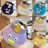 Lovely Quirky Sausage Mouth Sun Hat For Kids Foldable Wide Brim Sun Hat Uv Protection