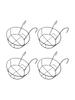 Anti-Rust Iron Flower Pot Rack Hanging Flower Stand
