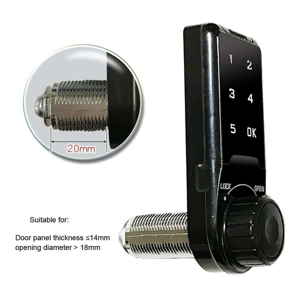 

Противоугонный электронный пароль дверной замок с сенсорным экраном 20mm