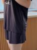 Gelato Pique Rayon Logo PWCT251232 DGRY Free Size T-Shirt Women's