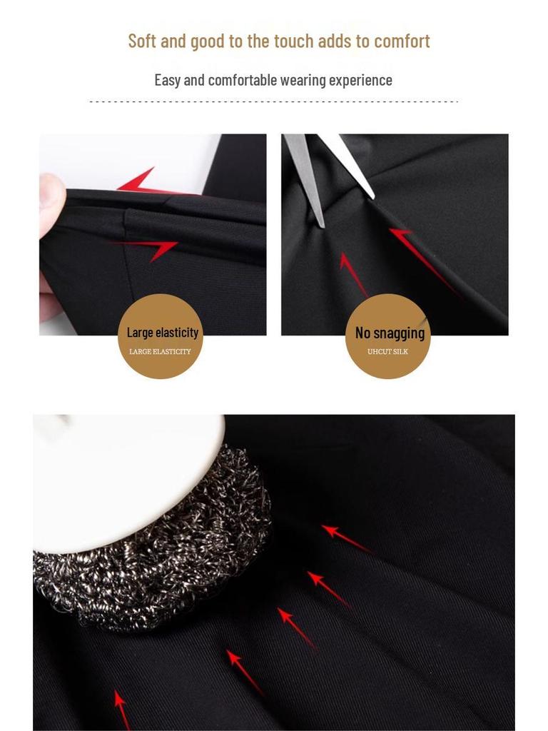 2025 Women's Plus Size High Waist Black Micro Flare Winter Pants - Casual Long Drapey Western Style