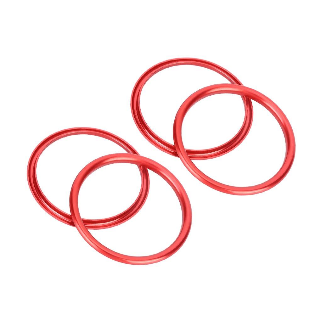 Premium Aluminum Alloy Car Premium Decoration for A1 Wear-Proof Easy to Install Create Curvature of the Original Car Improve Visual Grade Replacement