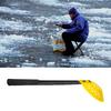 Lžíce na ledové tříště Anti-Slip Cold-Resistant Skládací Zimní Skimmer na ledový rybolov s rukojetí pro venkovní použití