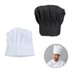 White Cooking Hat Reusable and Washable Cook Hat Multicolored Stays Tidy