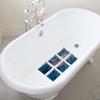 6pcsNew Bath Tub Shower Stickers PVC Decals Applique   Mural Home Decor 