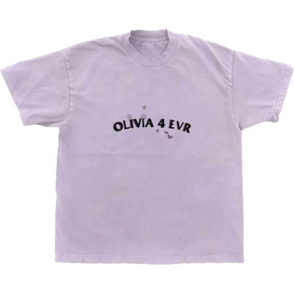 Olivia Rodrigo T-Shirt: Olivia 4 Evr Brutal OFFICIAL NEW S