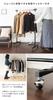 Miyatake Seisakusho HSG Height 90cm Wide x 43cm Deep x Black Heavy-Duty Hanger, Adjustable, 100-160cm High, HSG-431M-BK,