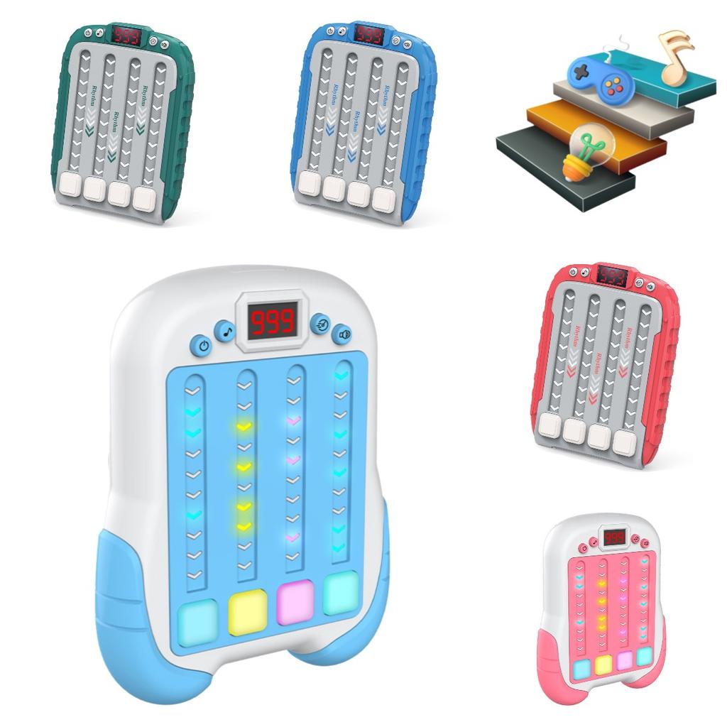 Game Machine Rhythm Colorful Music Dancing Toy Interactive Stress Relief Toy