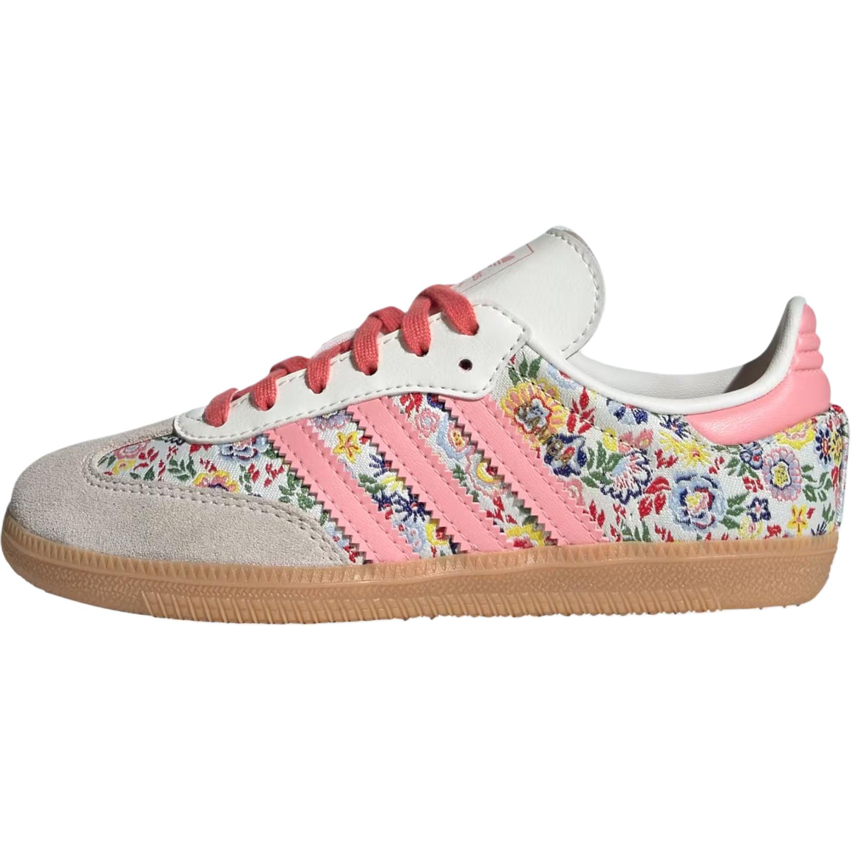 

Adidas Originals SAMBA OG Противоскользящие Повседневные Кроссовки JI0281 x Liberty London 33