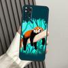 Red Panda Cute Animal Case For Xiaomi Redmi Note 10 11 12 Pro 8 9 Note 11S 10S Redmi 12C 9C 10A 10C Cover Shell