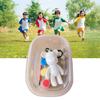 Fluid Bear Keychain DIY Graffiti Painting Violent Bear Models Keychain for Children Fluid Bear, Paint, Pen, Box