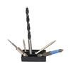 Magnetic Bit Holder Stand With Adhesive Base Suitable for Easy Drill Bit Organization Electric Drills and Impact Driver