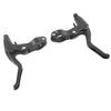 A Pair of Lightweight All Aluminum Alloy Wear Resistant Black Bicycle Brake Lever Handle Bike Cycling Equipment