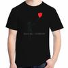 Girl With Balloon Heart Funny Graphic T Shirts Fashion Tees Tops Summer Cotton New Shirts And Tshirts Unisex Print T Shirt