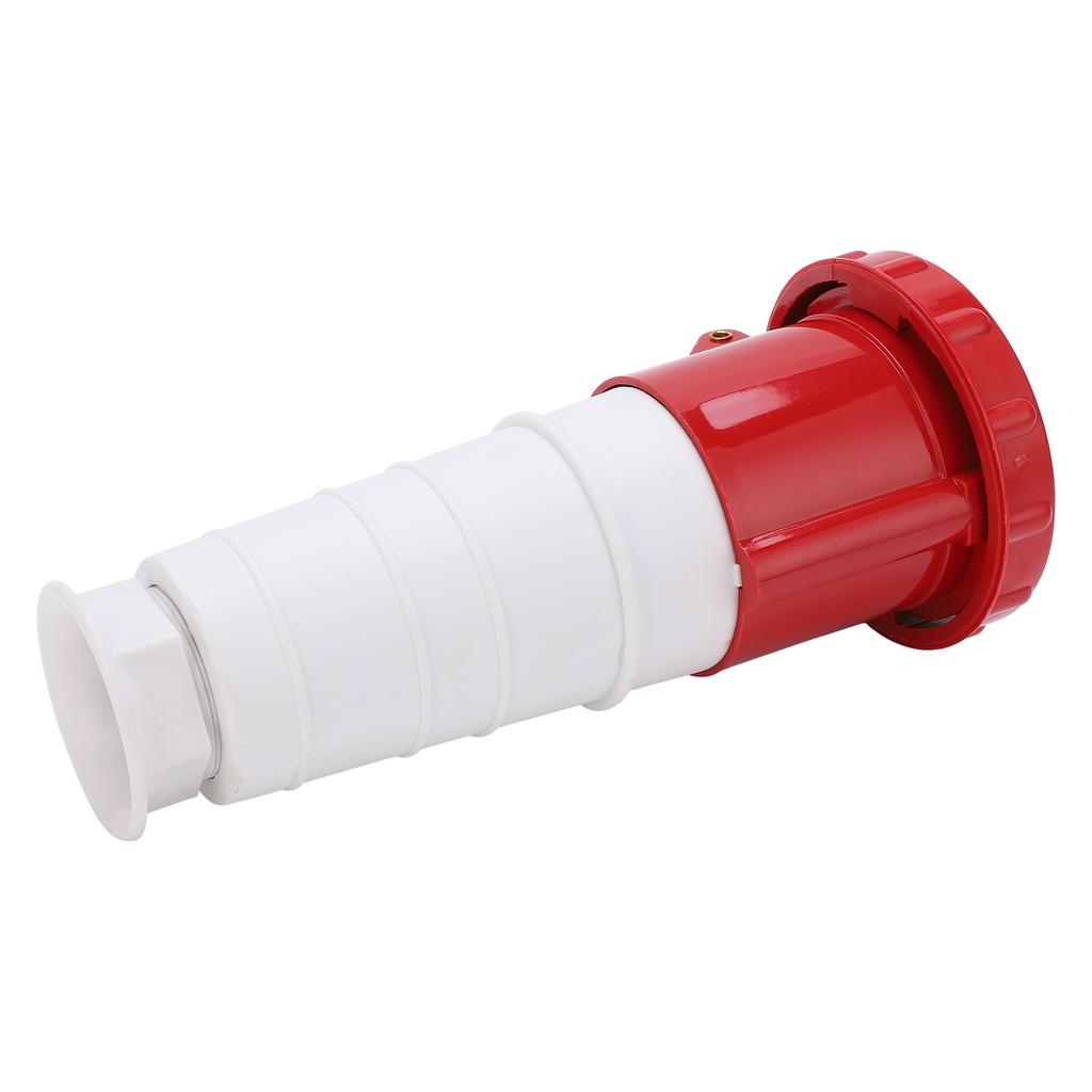 63A 4Pin Industrial Power Connector 3 Phase 4 Wires IP67 Waterproof 380 415V 3P+E