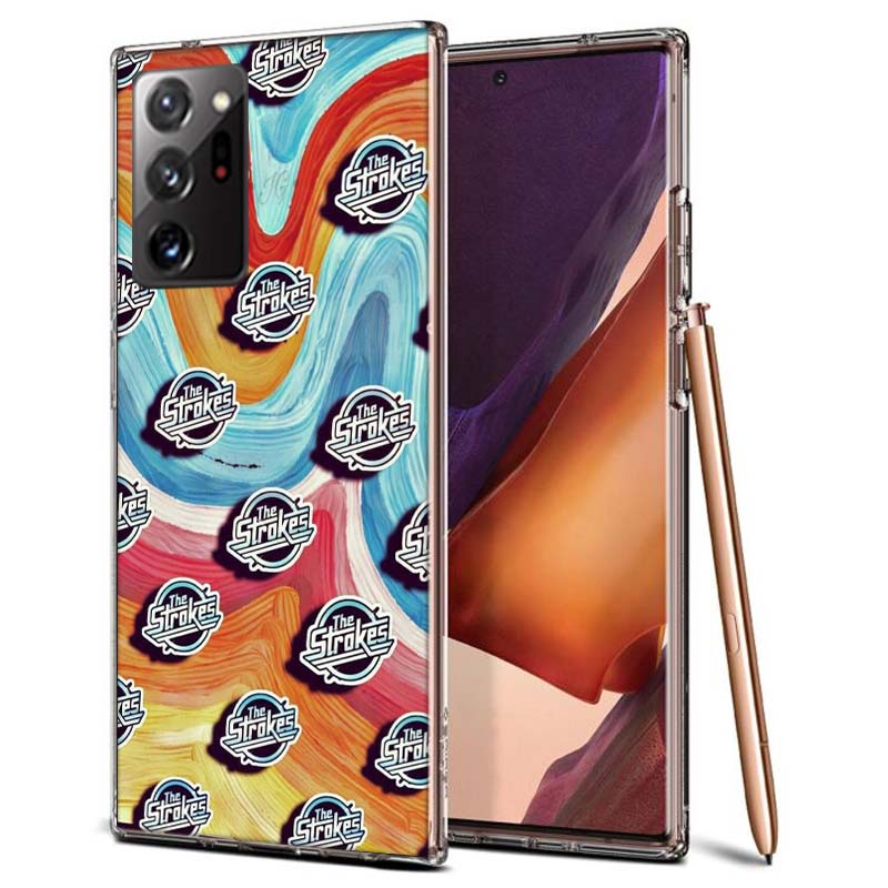 The S-Strokes Phone Case for Samsung A55 A35 A25 A15 A07 A05S A16 A17 A26 A36 A37 A56 A57 Galaxy Note 20 10 A50S A71 A51 A31 A30