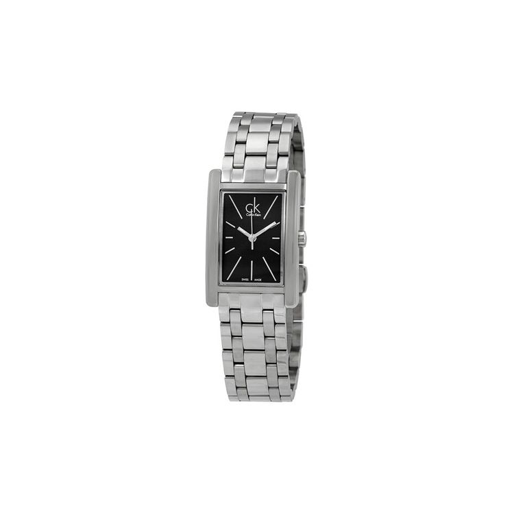 

Calvin Klein Quartz Watch Stainless Steel Band 25*38mm Black Dial 30m Water Resistant Women watches K4P23141 Silver Dial