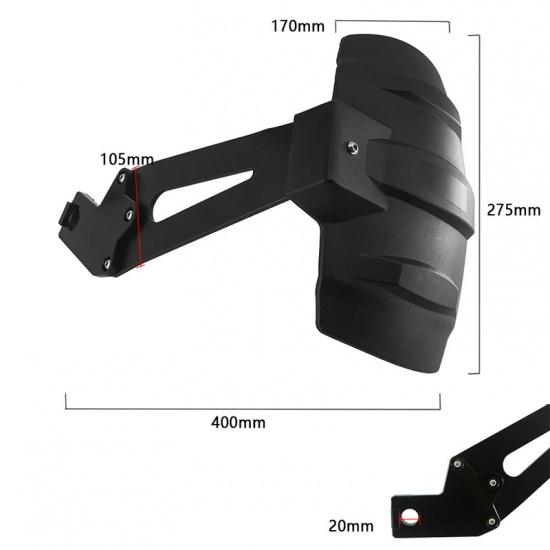 Motorcycle Mud Splash Guard Tire Hugger Cover Rear Fender Mudguard For BMW F800GS F800R F700GS F650GS 2008-2016 2017 F 800 GS/R