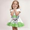 Paw Patrol Short Sleeve Dress For Girls Summer Casual Loose Beach