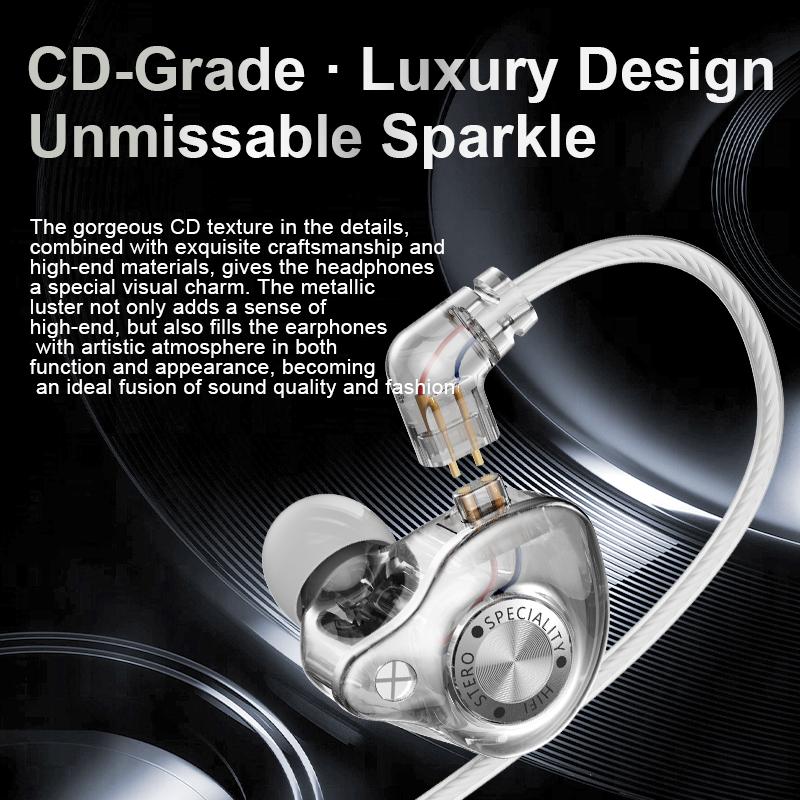 Detachable Design 9D Surround Sound Headphones Type C&3.5mm Wired Earphones In Ear Earbuds for Samsung Gaming Headsets In HD Mic