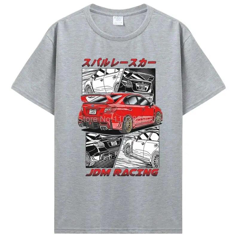 Classic Initial D T Shirt Unisex O-neck Cotton T-Shirt Unisex Hip Hop GTR Vaporwave JDM Car Tshirt Casual Daily Tee Streetwear