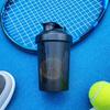 Protein Powder Shaker Bottle with Mixing Ball, Leak-Proof, Suitable for Gym, Workout, Smoothie Blending