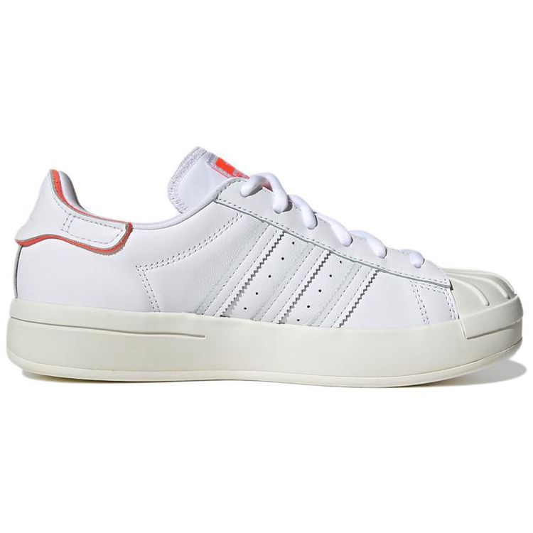 Adidas Originals Superstar Ayoon Leather Classic Versatile Durable Low-Top Skate Shoes Unisex Sneakers White GV9543