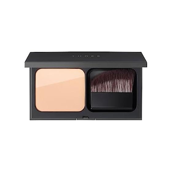 THREE [Foundation] Pristine Complexion Powder Foundation 100 12g (Case and brush sold separately)