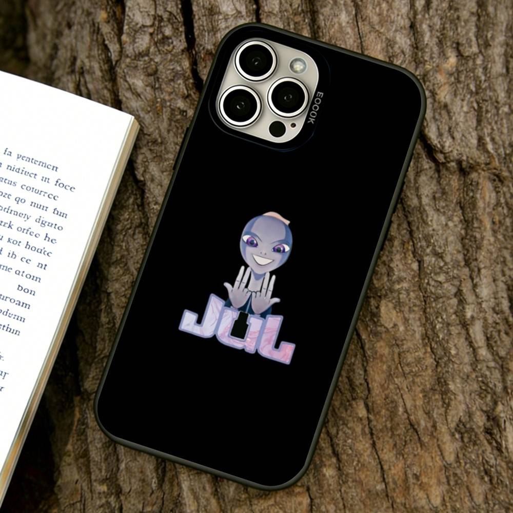 

Rapper JuL Phone Case For iPhone 17,16,15,14,13,12,11 Plus,Pro Max,XS,Colorful Silver Black Cover iPhone14