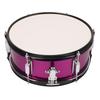 14x5.5 Inch Snare Drum Stainless Steel Snare Percussion Instrument with Drumsticks Tuner Shoulder Strap Rose Red