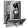 For Huawei Nova 15 Max Case Ring Holder Ultra Thin Transparent Car Navigation Soft Silicone Clear Cover For Huawei Nova 15 Max Phone Casing