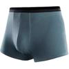 Anta Life Series Solid Color Sweat-Absorbing Anti-Chafing Skin-Friendly Soft Sports Underwear Men Underwear Bean-Gray-Green 192448973-3