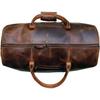 Neue Reisetasche aus echtem Büffelleder, Leder-Weekender, Reisetasche, Reisegepäck, Sporttasche, Wochenendausflug, Handgepäck, Duffle-Tasche, Sporttasche