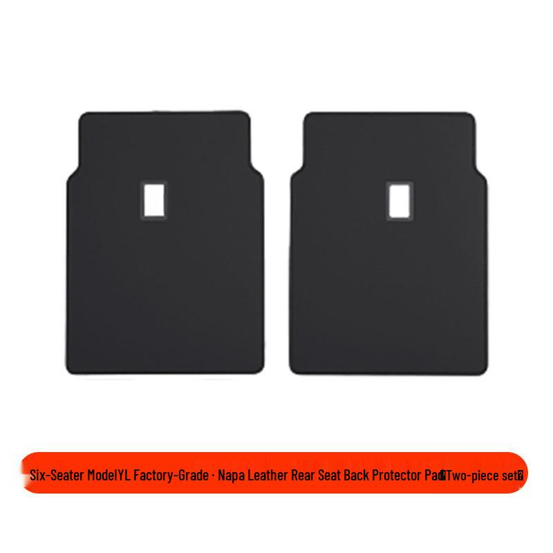 Tesla Model Y Six-Seater TPE Floor Mats Set: Includes Full Car Interior, Front and Rear Trunk Protection Mats.