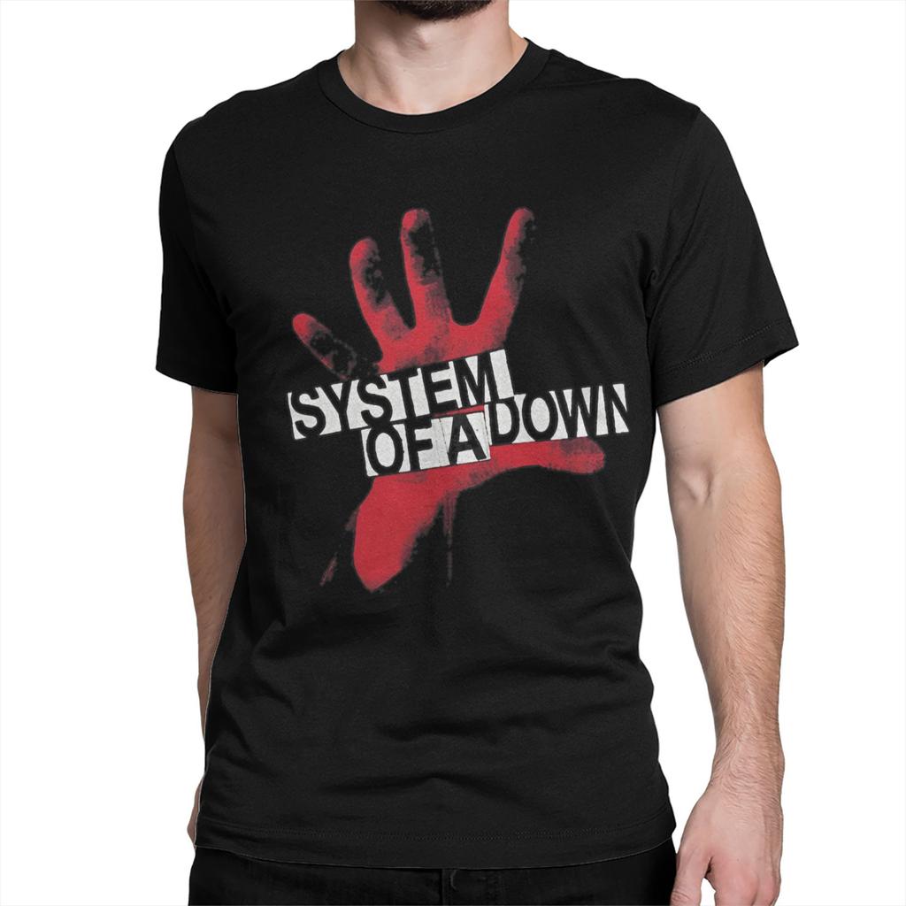 Toxicity Album System of a Downs Band Men Women T Shirts Tee Shirt Short Sleeve Crew Neck T-Shirt Pure Cotton Summer Clothes