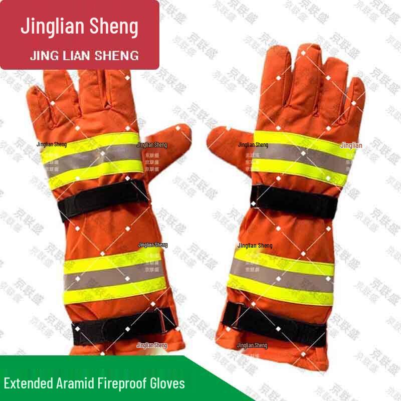 Extended Aramid Firefighting Gloves