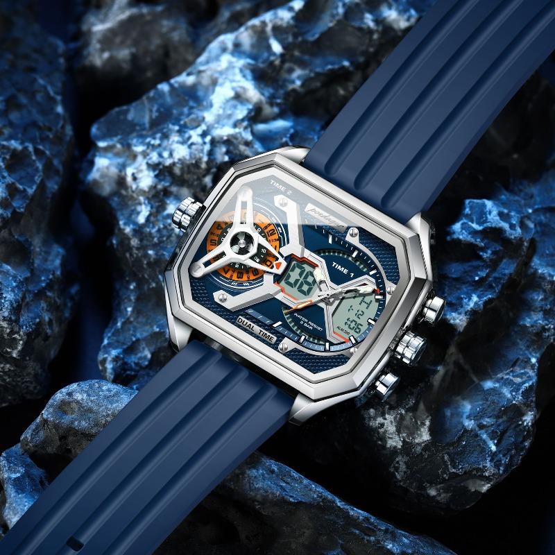Multifunctional Electronic Watch New Trendy Fashion Men's Watch