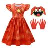 Vestito per Bambina Vestito per Gioco di Ruolo Vestito a Linea A da Bambina Vestito per Feste Vestito per Travestimento