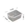 Lija Thickened Stainless Steel Square Food Storage Trays