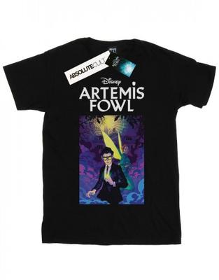 Camiseta masculina Artemis Fowl com capa de livro