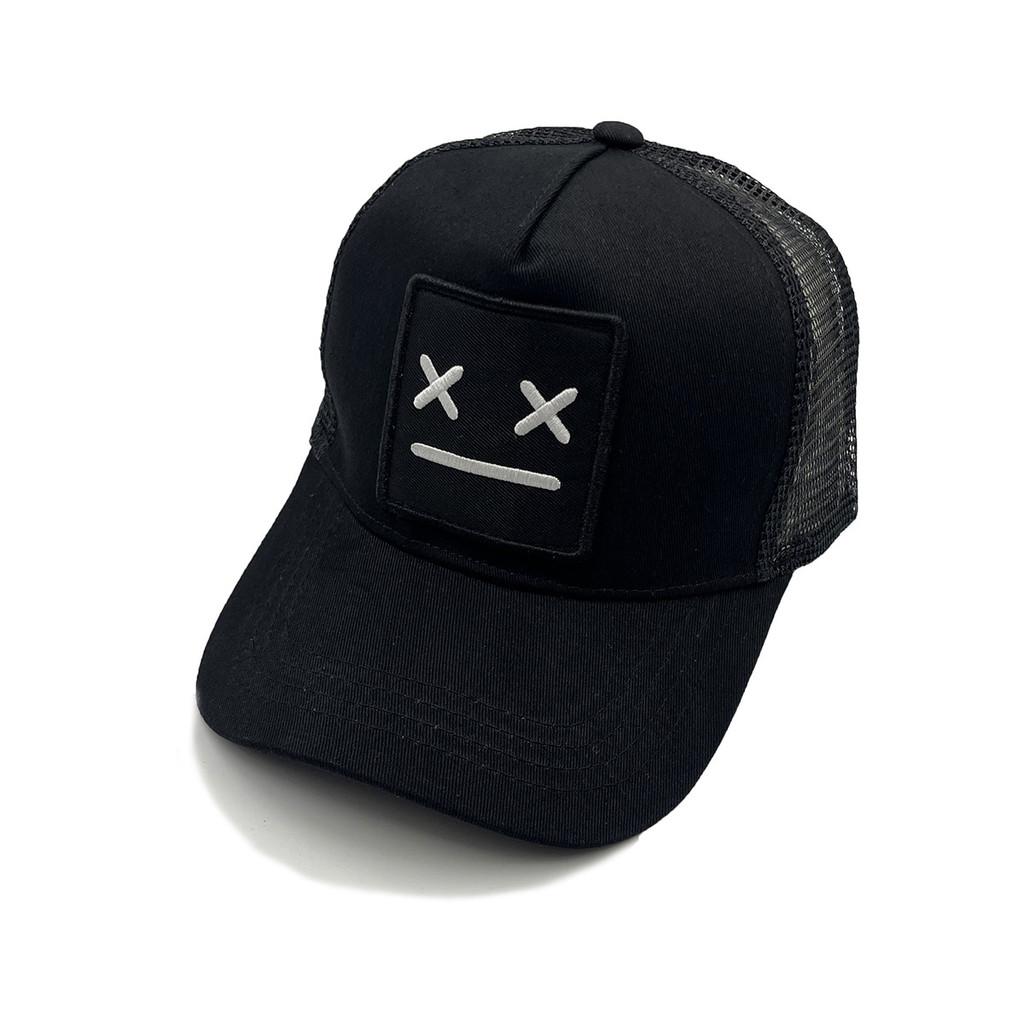 

Summer Breathable Embroidered Baseball Cap With Adjustable Fit For Casual Wear Black