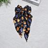 Halloween Pumpkin Ghost Bow Hair Clip - Spooky Hair Ribbon Accessory for Festive Parties