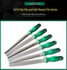SATA Metalworking Coarse Tooth Half-Round Steel File 03931-34