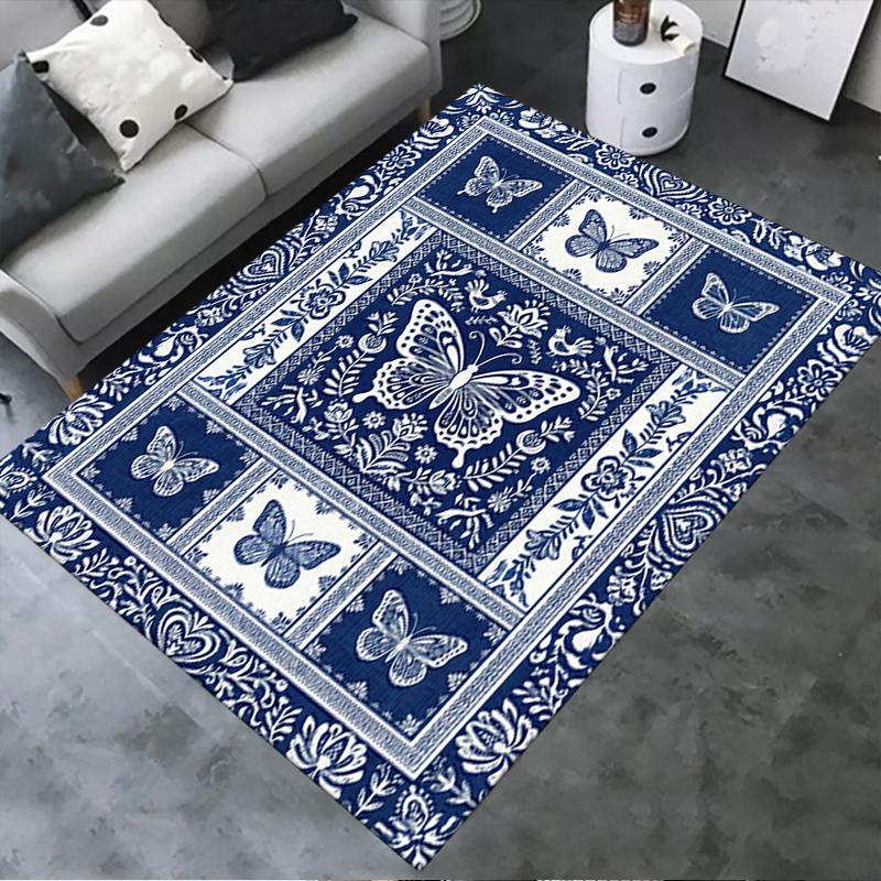 2025 Nieuw Vlinder Decoratie Tapijt Vloerkleed voor Woonkamer Slaapkamer Huis Sofa Decoratie, Kinderen spelen Antislip Vloermat30