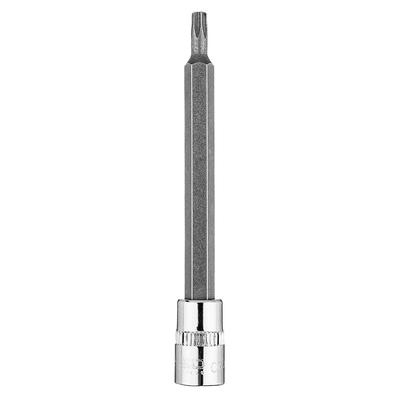 TORX TX20 Bit auf 1/4" Stecknuss, lang, 87 mm