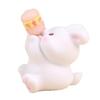 Drinking Coke Pose Mini Animal Figurine Small Size Animal Cake Topper  Office Bookshelf